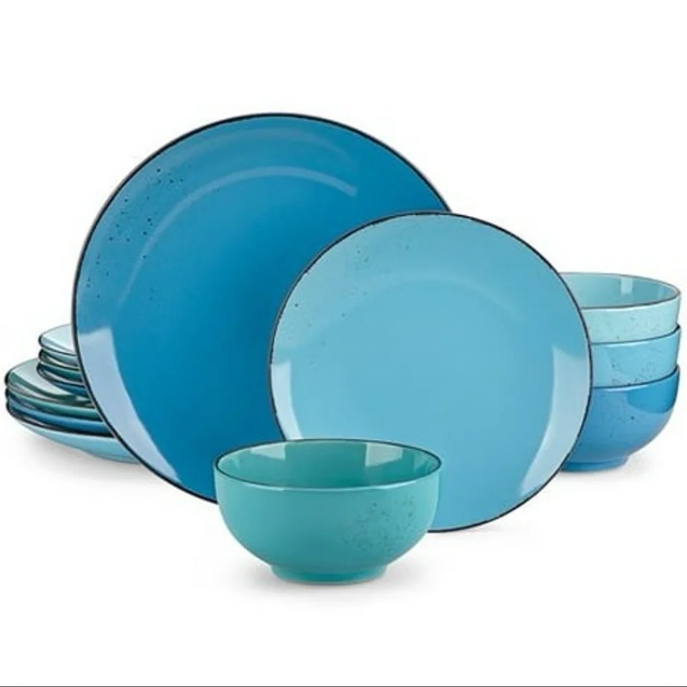 Ocean Blue Dinnerware Set - Picture 4 of 4